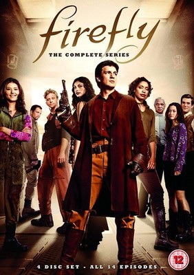 Firefly (2002 TV series)  SCI-FI Fantasy.( 4 used DVDs Only.) Joss  Whedon. FS