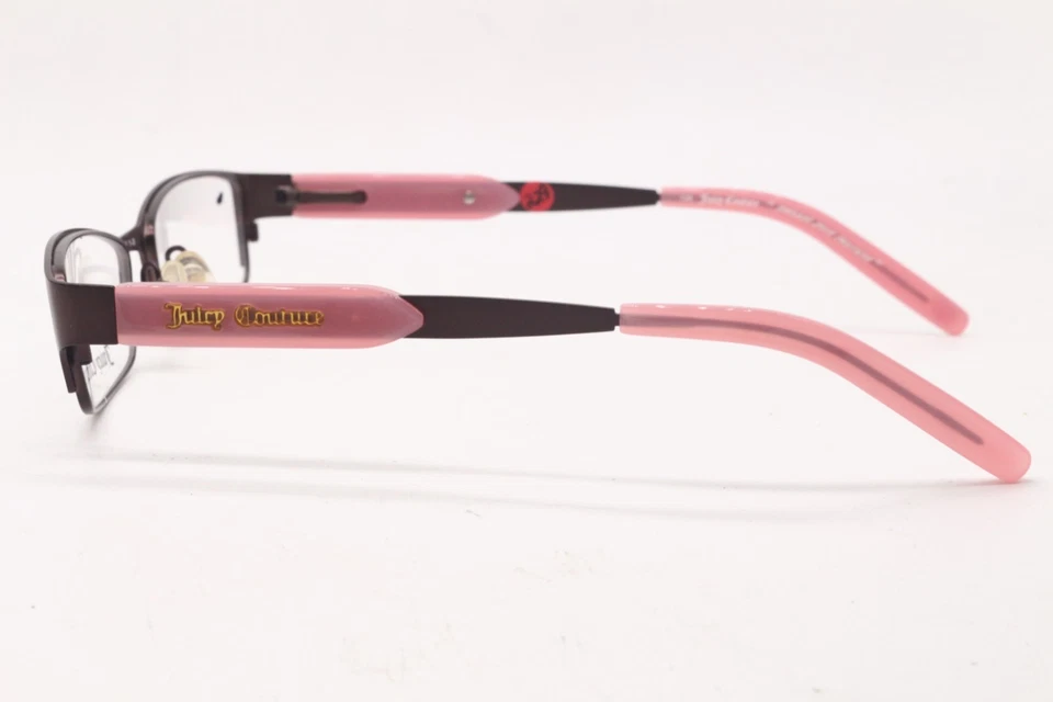 NEW JUICY COUTURE JU100 0JFL BROWN PINK AUTHENTIC DESIGNER EYEGLASSES 52-16 - Image 3 of 4
