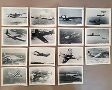 Vintage WWII Cold War Era Aircraft Photos Lot of 15 Military Aviation Planes B W