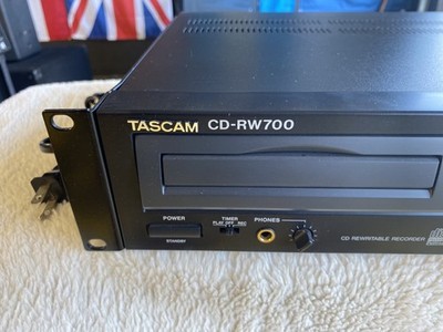 Tascam CD-RW700 Professional Rewritable CD Recorder/Player