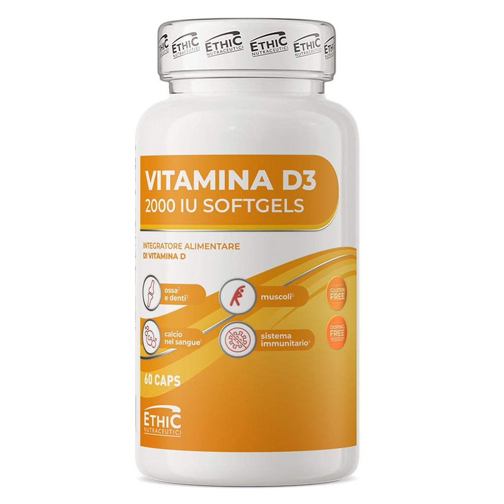 ETHIC SPORT VITAMINA D3 60 CPS