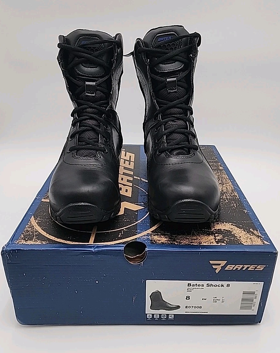 Bates Shock 8 Tactical Boots Size 8 Extra Wide Blade Runner 2049
