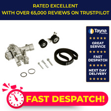 Timing Belt & Water Pump Kit fits PEUGEOT 807 2.0 2.2 02 to 06 Set Gates Quality