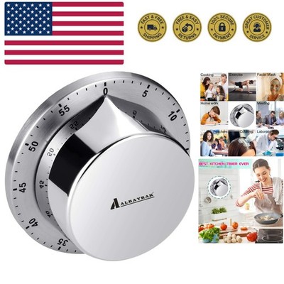 Kitchen Timer, Chef Cooking Timer Clock with Loud Alarm, No Batteries Require...