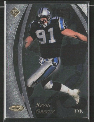 #ad Kevin Greene 1998 Collector#x27;s Edge Masters #27 50 point 3000 Carolina Panthers $1.95