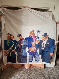 Joe Camel The Hard Pack Cigarette Shower Curtain