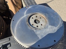 1948-1953 Ford Flathed 8ba Resurfaced Flywheel Nice Original Ready To Run 1948-1953 Ford Flathed 8ba Resurfaced Flywheel Nice Original Ready To Run