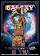 2023-24 Topps Chrome Cosmic #GG-26 Jerry West Galaxy Greats