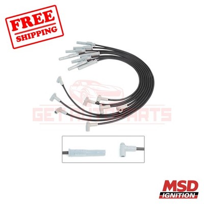 MSD Spark Plug Wire Set fits GMC C15 Suburban 1977-1978