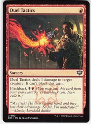 Duel Tactics (112/444) - Uncommon - Secrets of Strixhaven - Magic: The Gathering