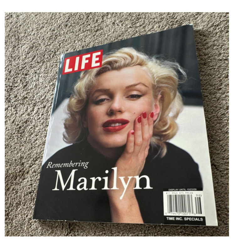 Life Magazine Illustrated Marilyn Monroe October 2009 Time Inc. Specials