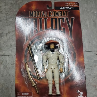 Mortal Kombat Trilogy Rayden Action Figure Toy Island 1996 Sealed