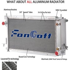 4 Rows Radiator Fit 1996-07 Ford Taurus Sable 3.4L 1996-2005 Mercury Sable 3.0L