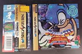 SEGA Sonic 3D Flicky Island Sega Saturn Game Used