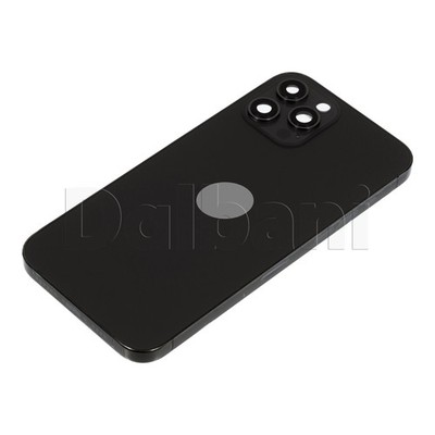 Black Replacement Housing For iPhone 12 Pro Max Battery Cover (US E-SIM)