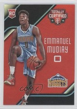 2015 Panini Totally Certified Rookies Mirror Red /149 Emmanuel Mudiay #190 0c5