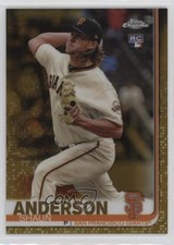 2019 Topps Chrome Update Target Gold Refractor 25/50 Shaun Anderson #46 u6m