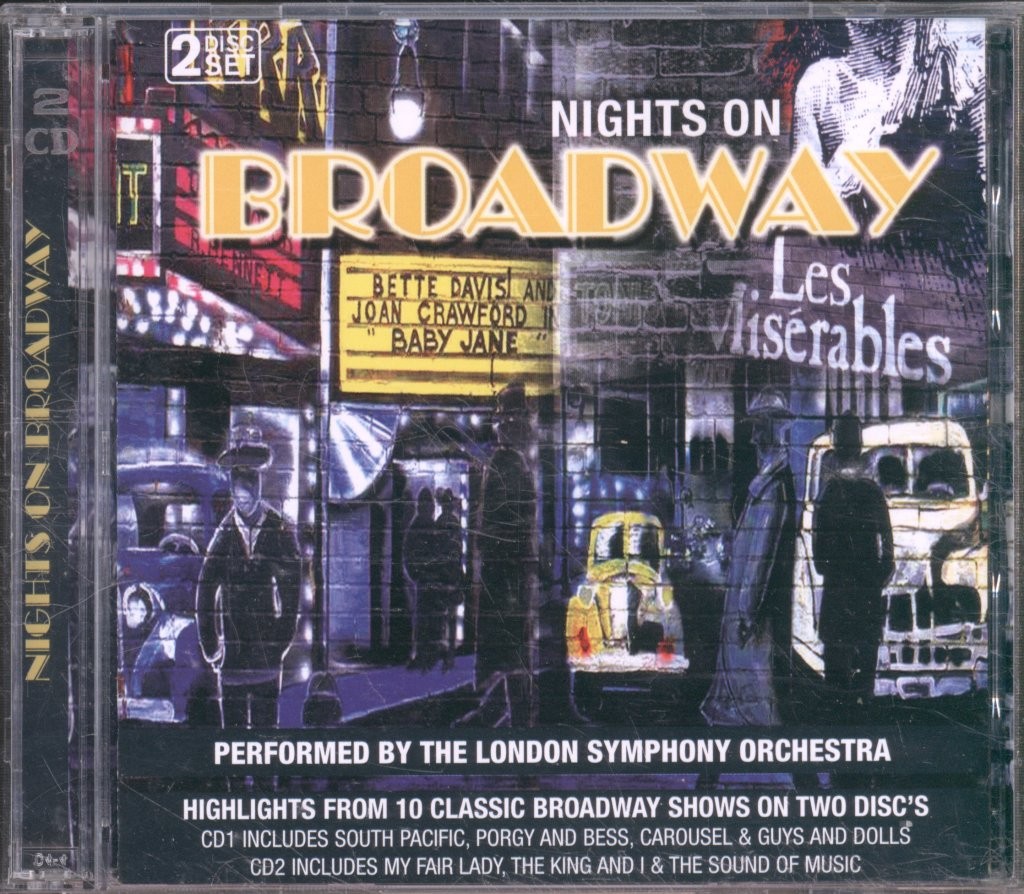 London Symphony Orchestra Nights On Broadway CD Europe Air Music AMU022