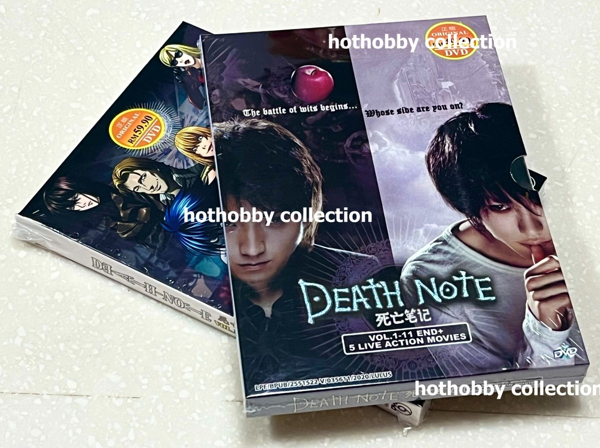 Death Note (Anime Series + Movie 1&2 + L + New Generation + New