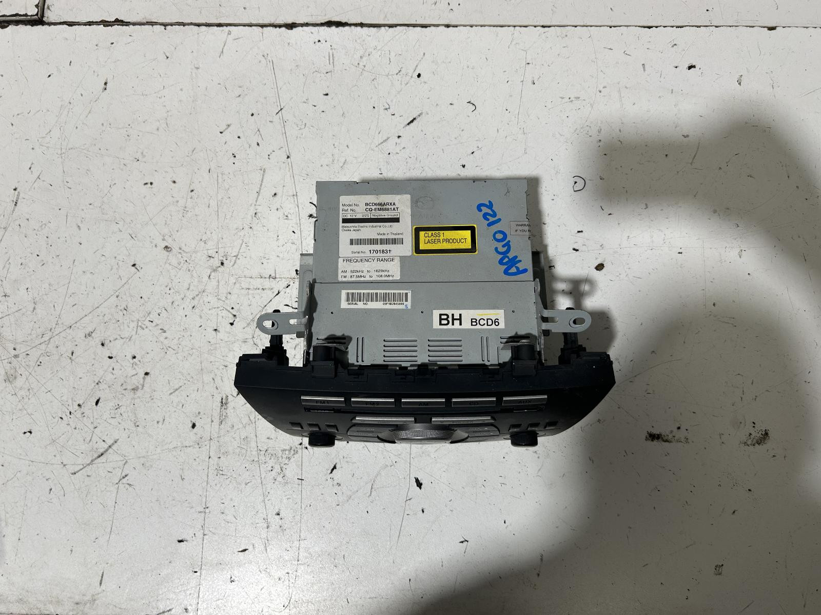 Mazda 3 Head Unit BL 04/2009-10/2013 - thumbnail 2