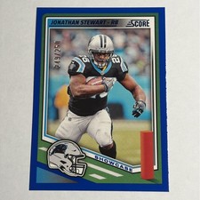 2025 Panini Score Jonathan Stewart Blue Showcase /250 #79 Carolina Panthers 