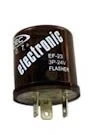 CEC Industries EF23 Electronic Turn Signal Flasher Relay, 3 Prongs, 24 Volts