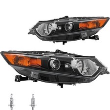 Halogen Scheinwerfer Set H1 für Honda Accord VIII Kombi inklusive Lampen