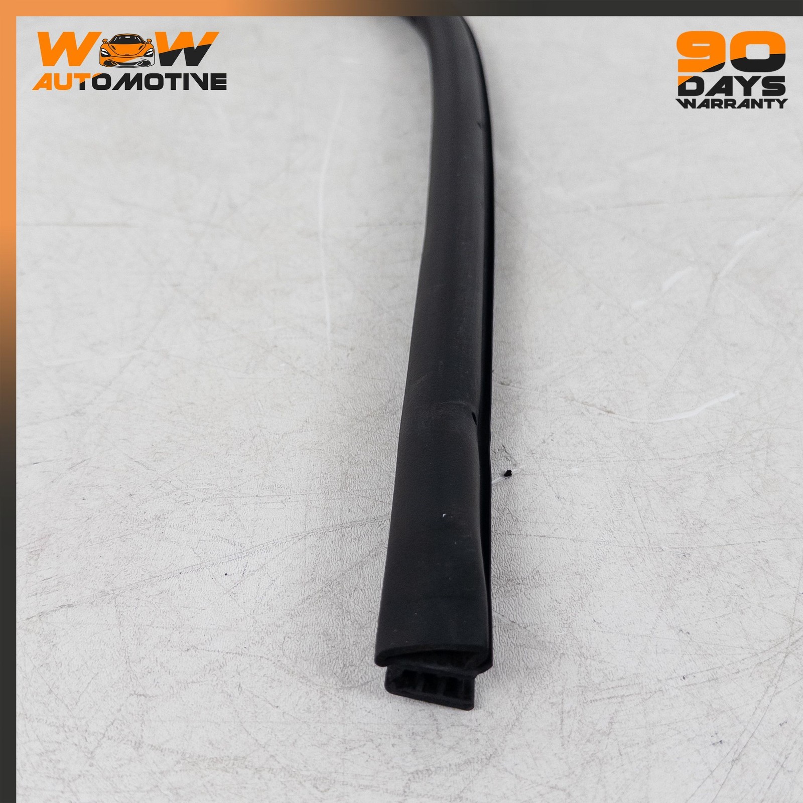 04-13 BENTLEY CONTINENTAL GT LEFT DRIVER SIDE LOWER DOOR SEAL RUBBER OEM
