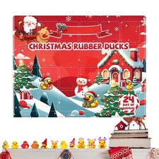 Gralal Advent Calendar 2026 Rubber Duck Bath Toys 24 Days Christmas Countdown