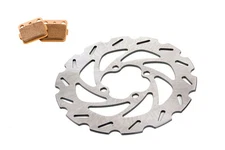 Brake Rotor and Brake Pads Yamaha Raptor 125 YFM125 2012 2013 Rear RipTide Discs