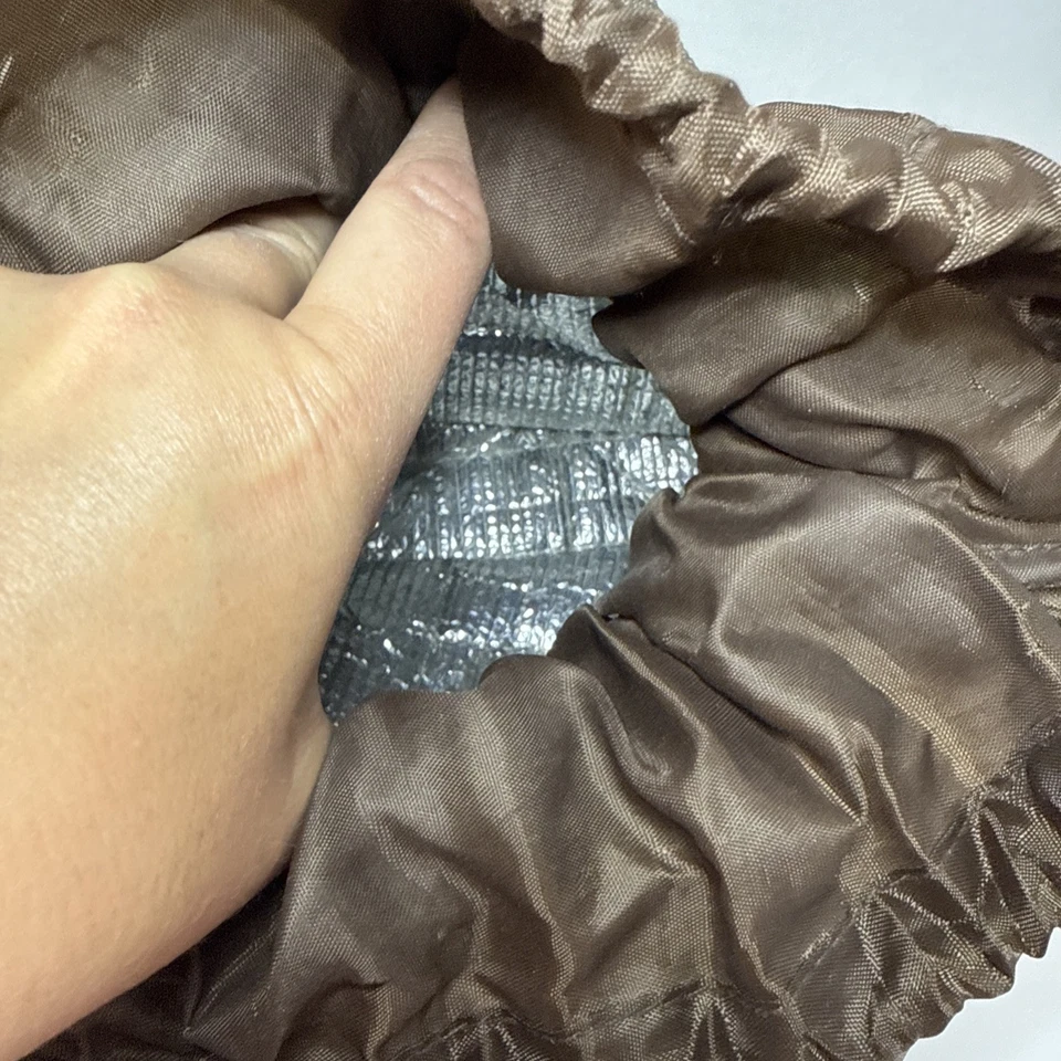 Thirty-One Cinch It Up Termal Picnic Lonchera Saco Bolso de Mano Como Nuevo Chip Circles Foto 4 de 4