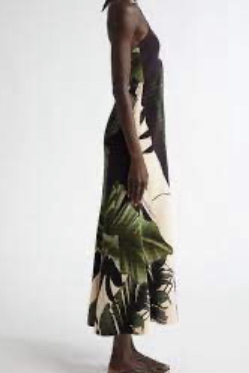 Johanna Ortiz Elegant Expedition Halter Dress NWT Sz 6 | eBay