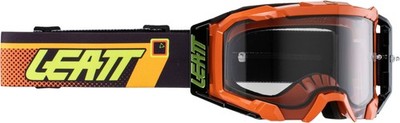 Leatt Velocity 5.5 Dots 2024 Motocross Brille, blau/orange, Einheitsgröße