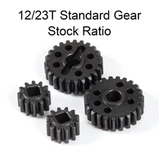 Overdrive Portal Gear Set for Axial SCX10 III AR45P Capra Axle 12T/23T