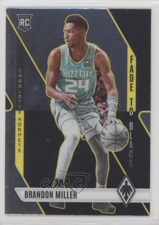 2023-24 Panini Phoenix Fade to Black Brandon Miller #8 1bu3