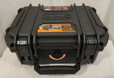 TACTIX 9.25 inch black portable tough case 320082 weatherproof & foam inserts
