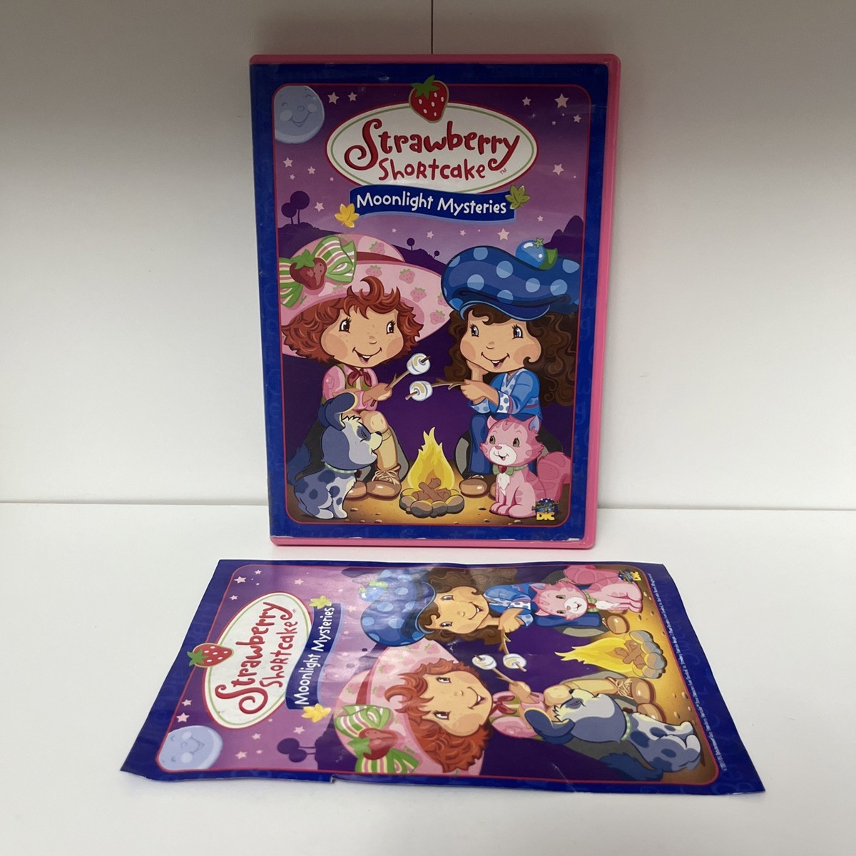 Strawberry Shortcake Moonlight Mysteries DVD+Insert Paper Good