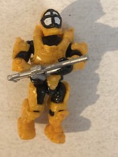 Mega Construx Yellow Spartan Halo Action Figure Toy AF1