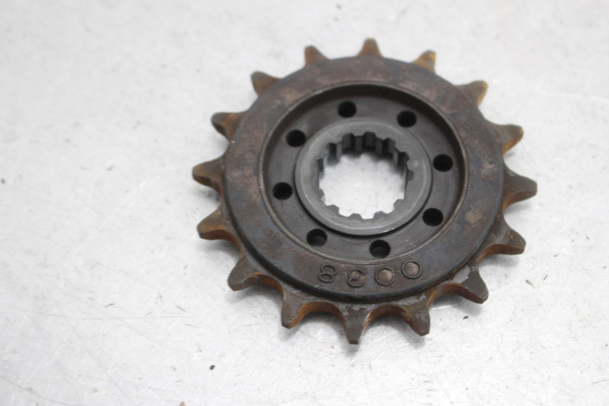 ゆ557 495 13-16 Kawasaki Ninja Zx6r 636 Front Sprocket Oem Stock 2014