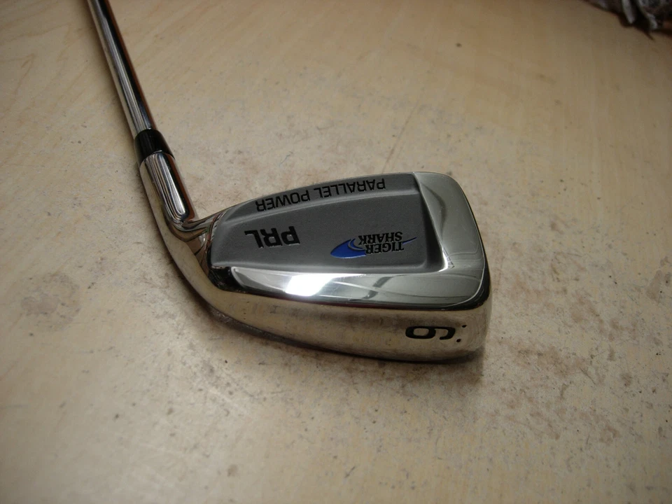 g8 NOS Tiger Shark 1990's PRL (Parallel Power) 3-PW STEEL Shaft RH-R made in USA - Image 2 of 4