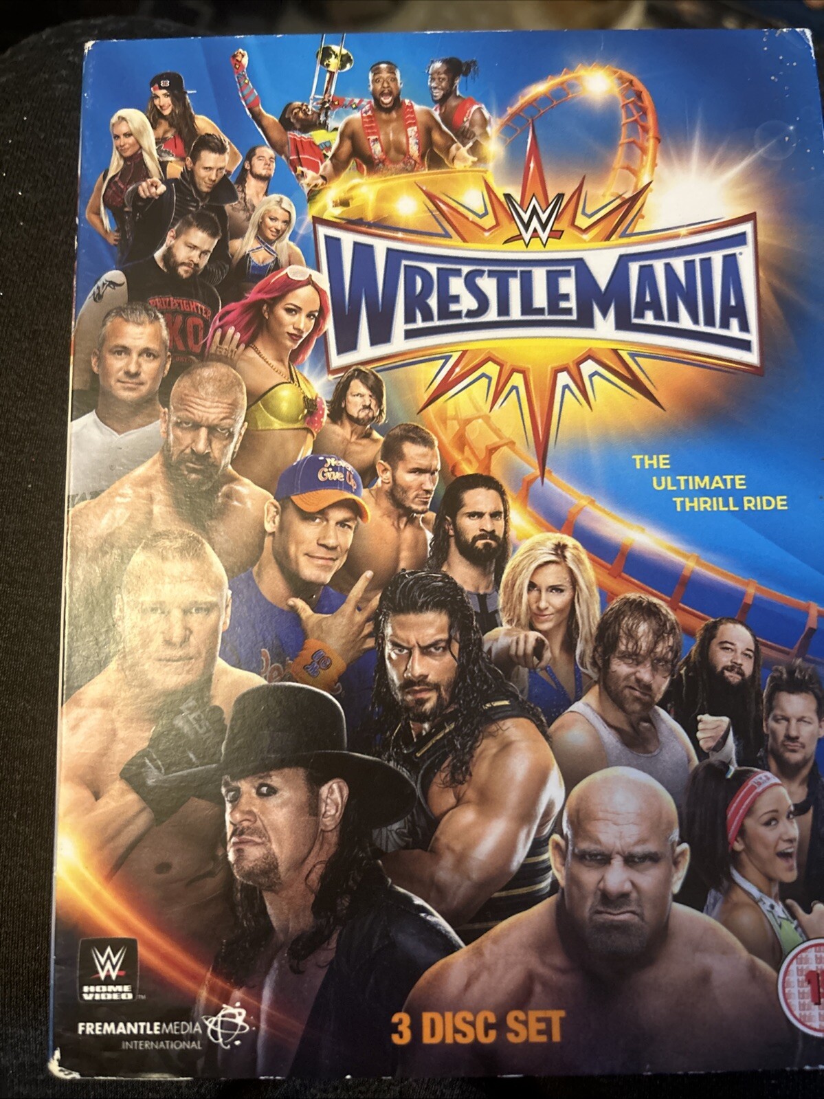 WWE - Wrestlemania 33 (DVD, 2017) 3 Disc