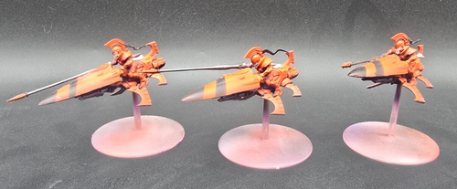Warhammer 40k Eldar Shining Spears – Figurines Démontées Non Peintes (occasion)