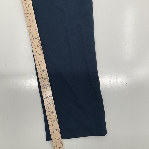 Jones New York Blue Flat Front Dress Pants Mens Size 32x30 Flex Stretch NWT $99 - Picture 12 of 13