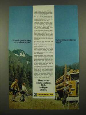1975 Caterpillar Tractor Co. Ad - Recreational Areas