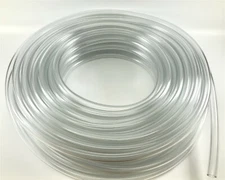 MVP 25' Length of Heavy Duty Clear PVC Vinyl Tubing 3/8" ID x 9/16" OD USA Made