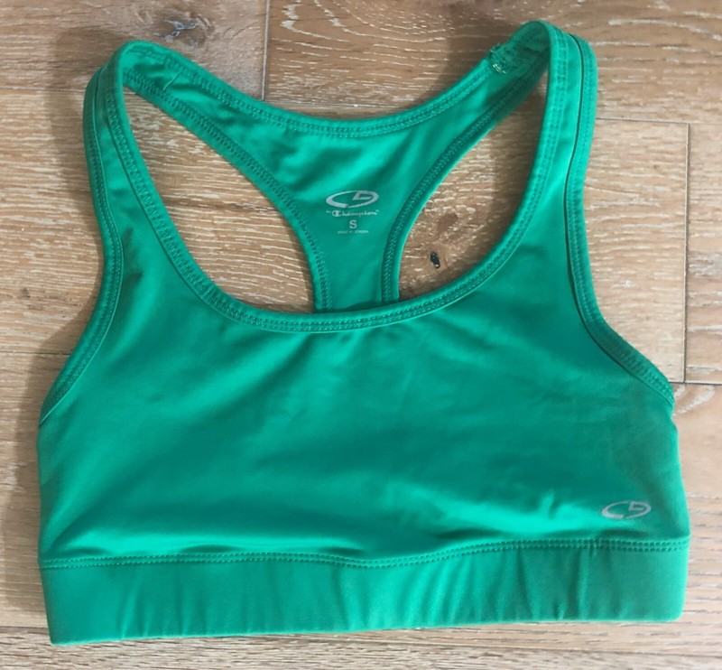 Champion Girls Sports Bra Kelly Green Racer Back Size Small NWOT New!