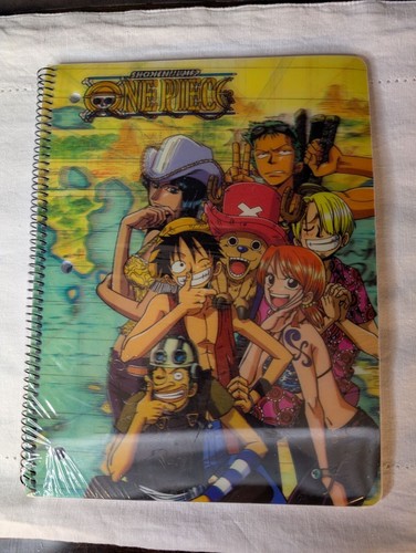 One Piece Spiral Notebook 8" X 10.5" College Ruled 80 Sheets Shonen Jump NEW! - Picture 7 of 9