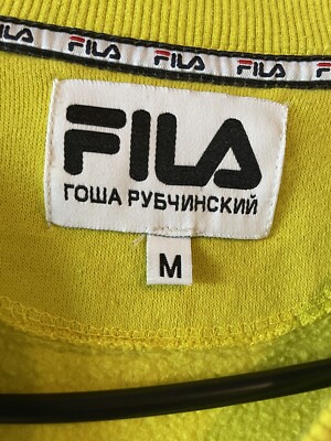 Fila X Gosha Rubchinskiy Crossover Sweatshirt Medium | eBay
