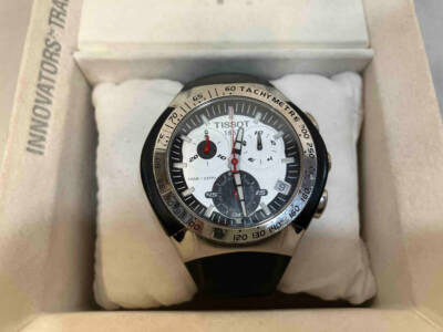 TISSOT 1853 T010417 Water Resistant 100M Black Quartz Used Watch  - Main Image