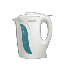 Proctor Silex Electric Tea Kettle, Water Boiler And Heater Auto-Shutoff And 1000